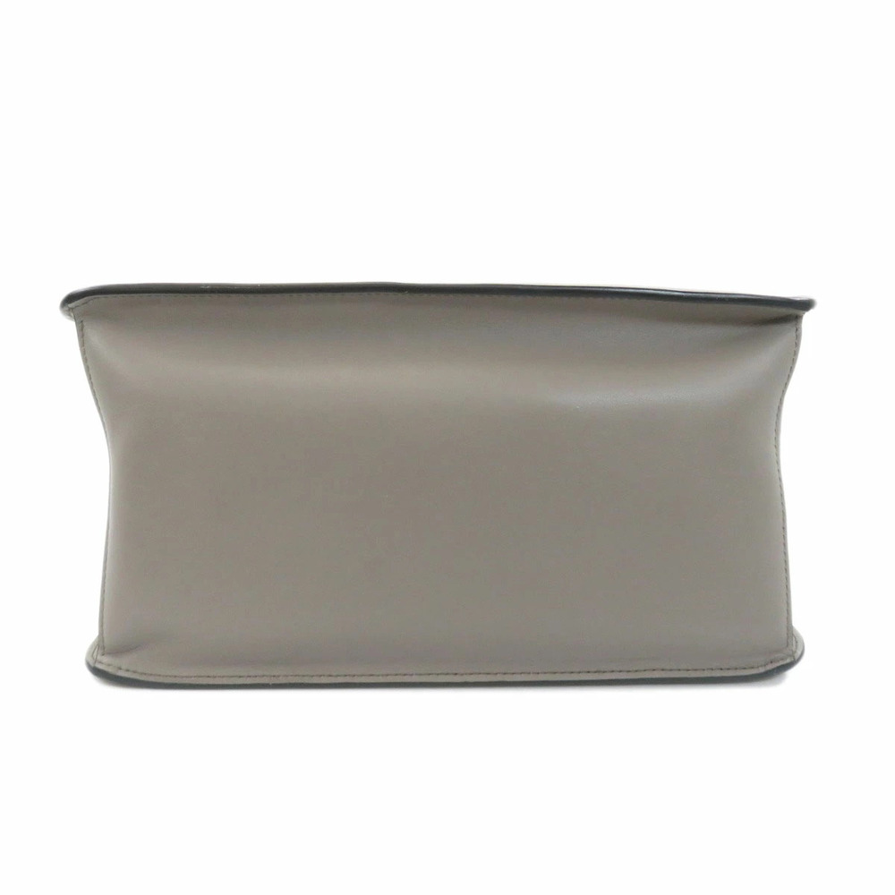 Prada Etiquette calfskin leather handbag Gray - Picture 4 of 11